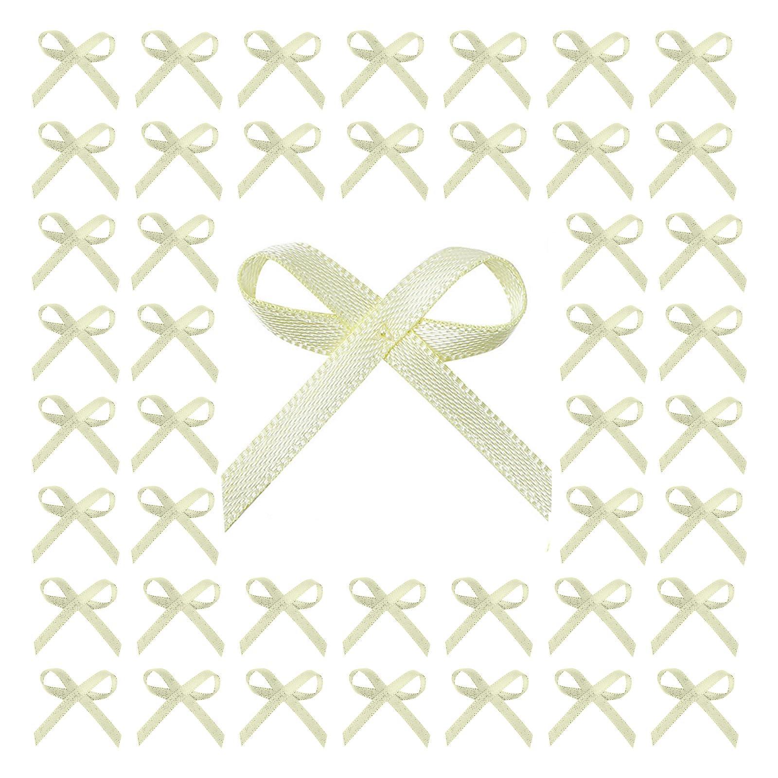 200 pièces nœuds de Ruban pour Artisanat Emballage Cadeau nœud Papillon nœuds Multicolores pour Artisanat décoration d'emballage Cadeau