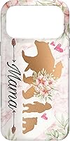 Vista 22 de Mama Bear & Cubs Design Phone Grip - Funda para iPhone 17 de 3 niños