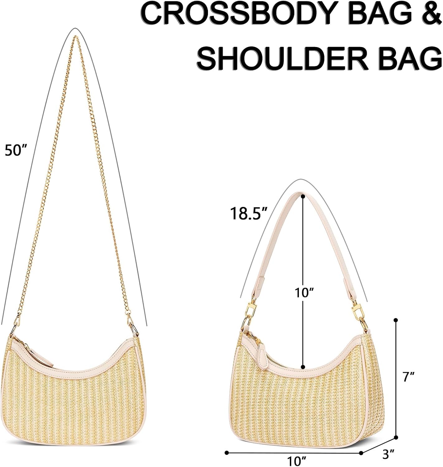KKXIU Shoulder Bag for Women Cute Hobo Purses and Handbags Retro Clutch Underarm Purse | Cute, Retro, Cute, Retro