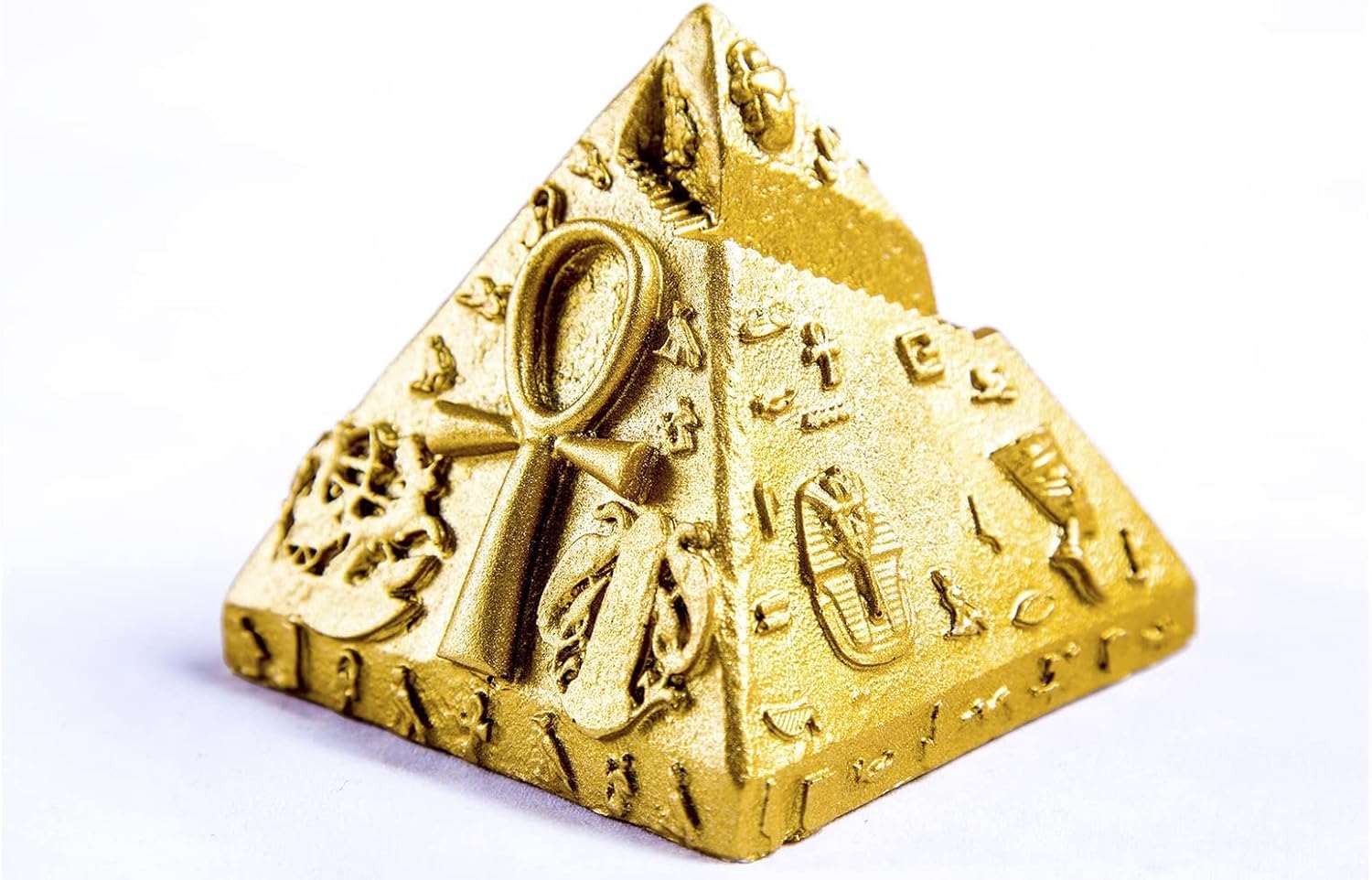 Amazon.com: EASCHEER Egyptian Pyramid Statue Mini Pyramid Model Mini ...