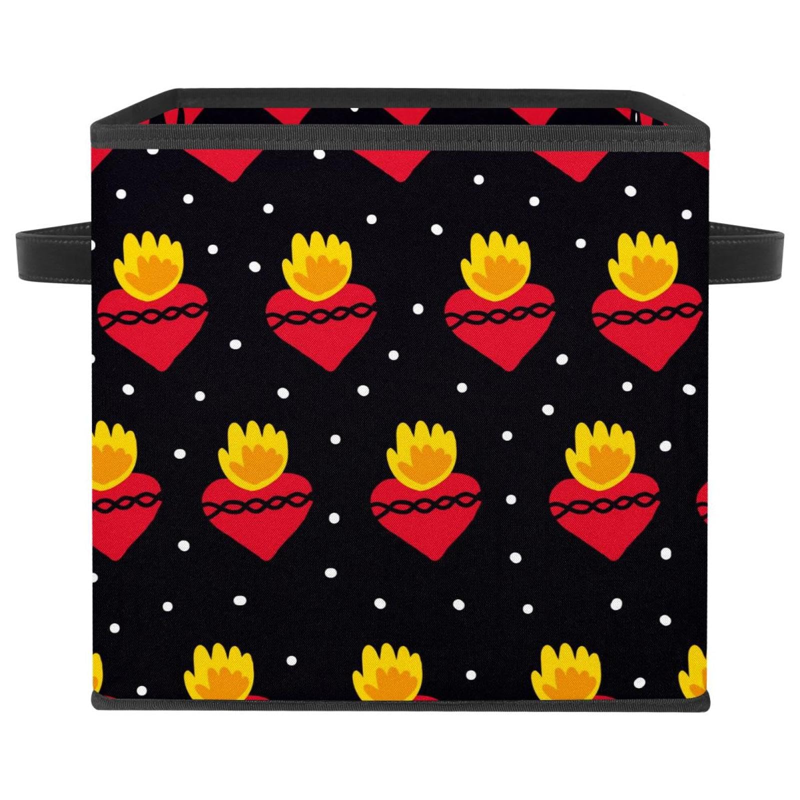 Placard encombré ? Bac de rangement pliable en tissu pour maison