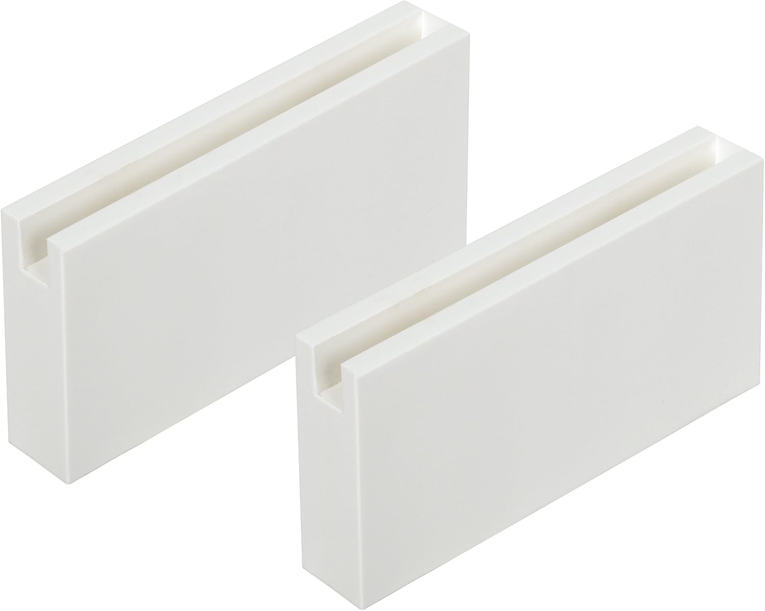 Zenna Home 9319W, Spacesaver Leg Extensions, Pair, White