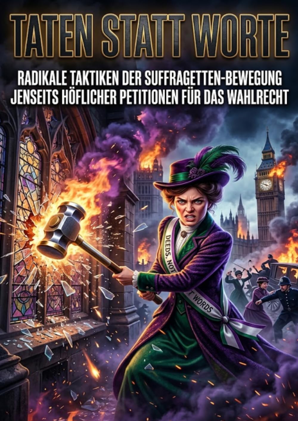 Taten statt Worte: Radikale Taktiken der Suffragetten‑Bewegung jenseits höflicher Petitionen für das Wahlrecht