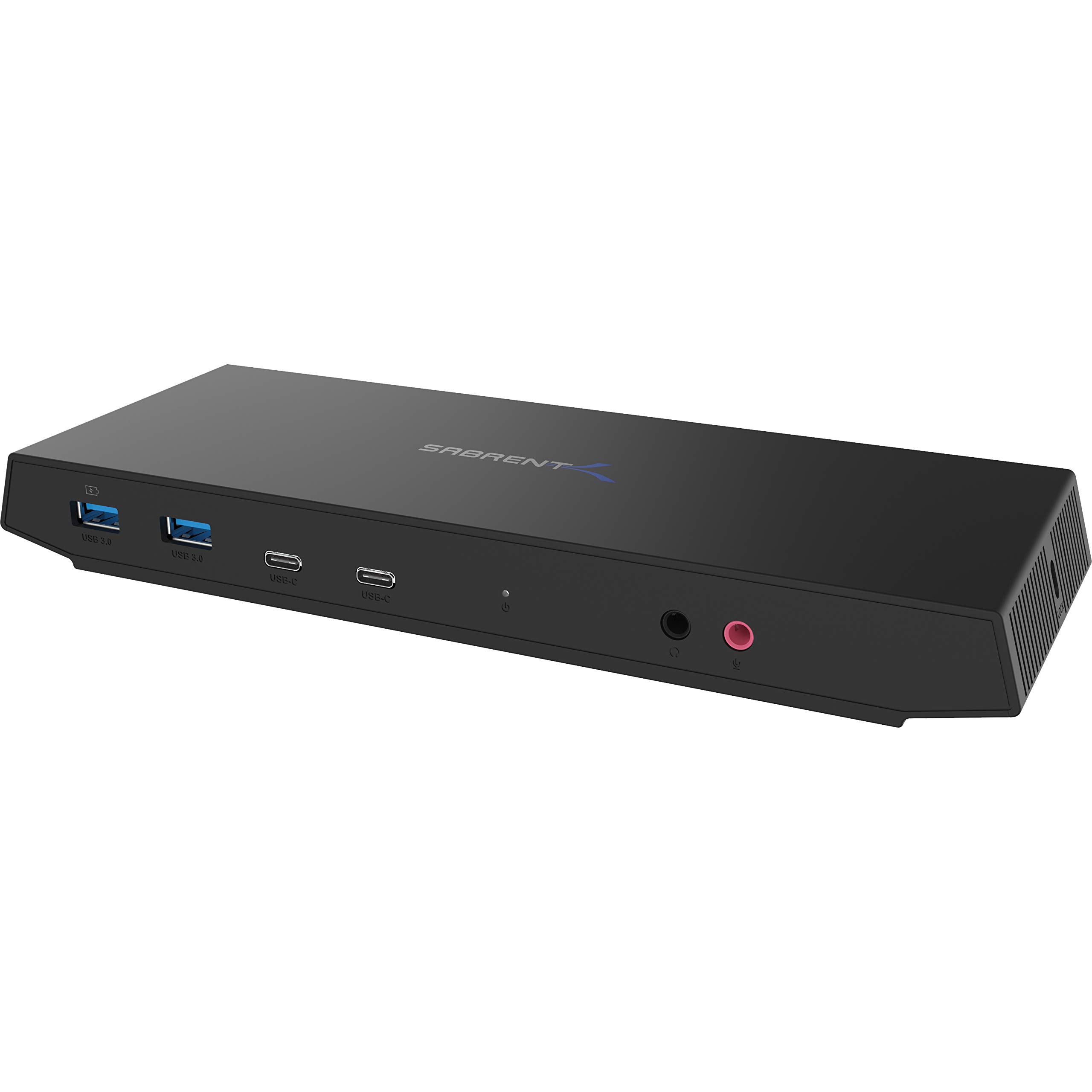 Sabrent USB Type-C podwójna stacja dokująca 4K z zasilaniem USB C (Ds-Wspd)