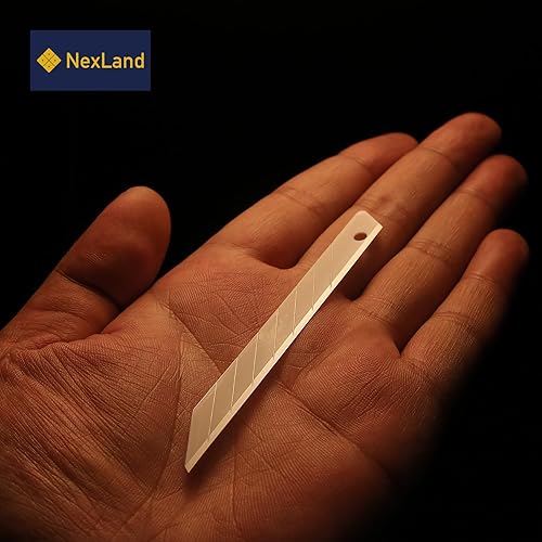 Miniatura 6 de NexLand UB1 - Cuchilla de cerámica UB1 de 0.354 in, 30 grados, ultraafilada, cuchillas de repuesto, 4 unidades