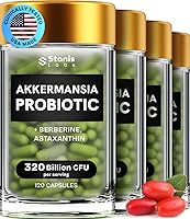 Vista 1 de Probióticos de Akkermansia Muciniphila 320 mil millones de UFC Probiótico y prebiótico Probióticos de Akkermansia para la salud intestinal