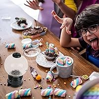 Vista 7 de YOBRO Mini Dispensador de Caramelos, Linda Máquina de Dulces para Escritorio, Creatividad Divertida para Caja de Regalo de Dulces para Amigos
