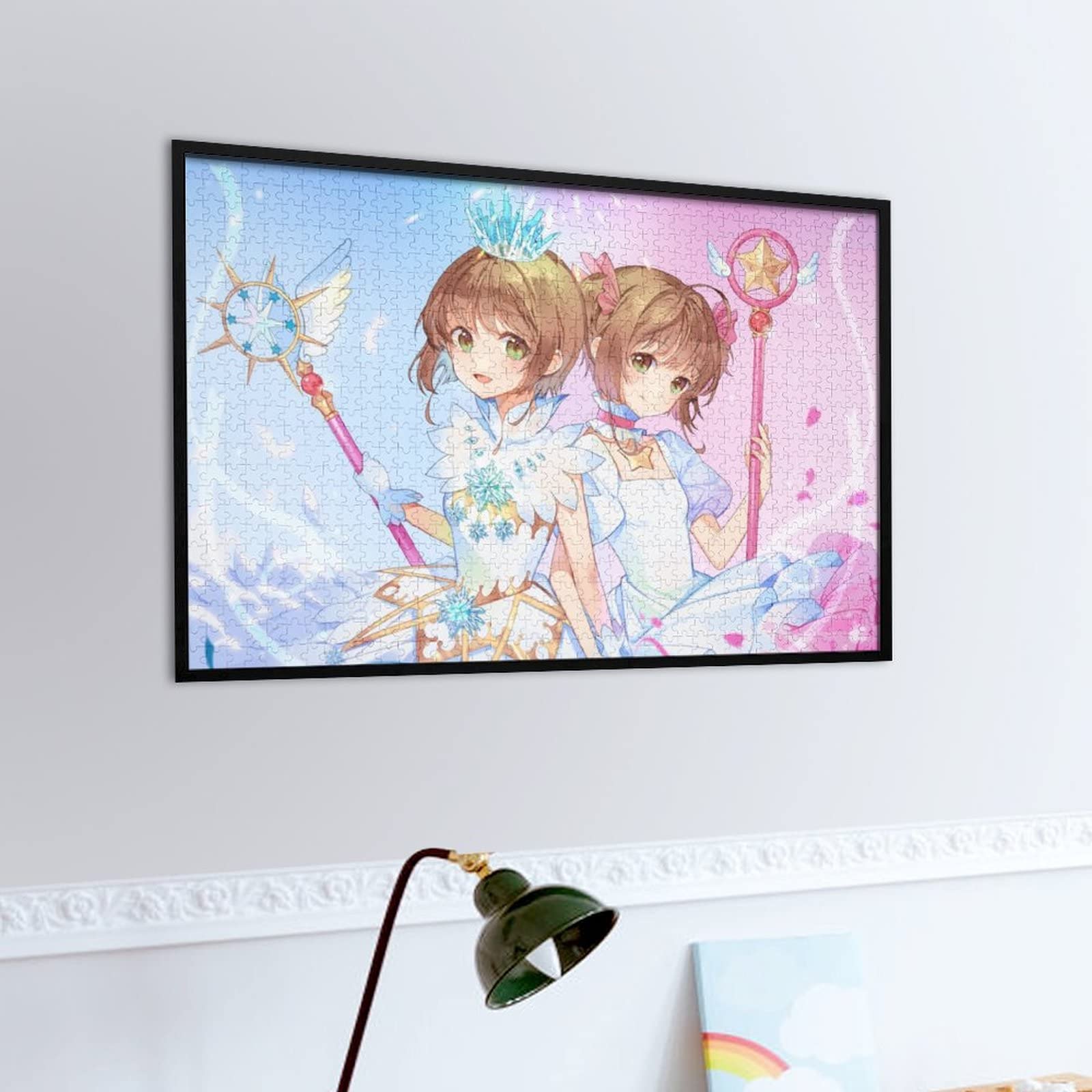 Amazon | カードキャプターさくら 1000ピース 益智減圧玩具 木製パズル