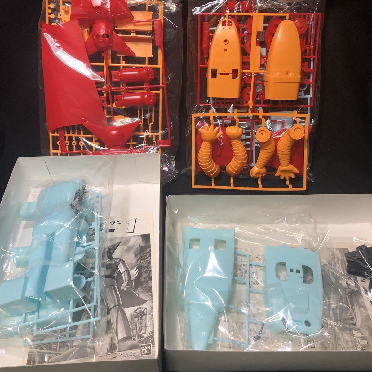 Amazon | 未組立【 ゲッターロボ プラモ2点セット】ゲッター1ゲッター