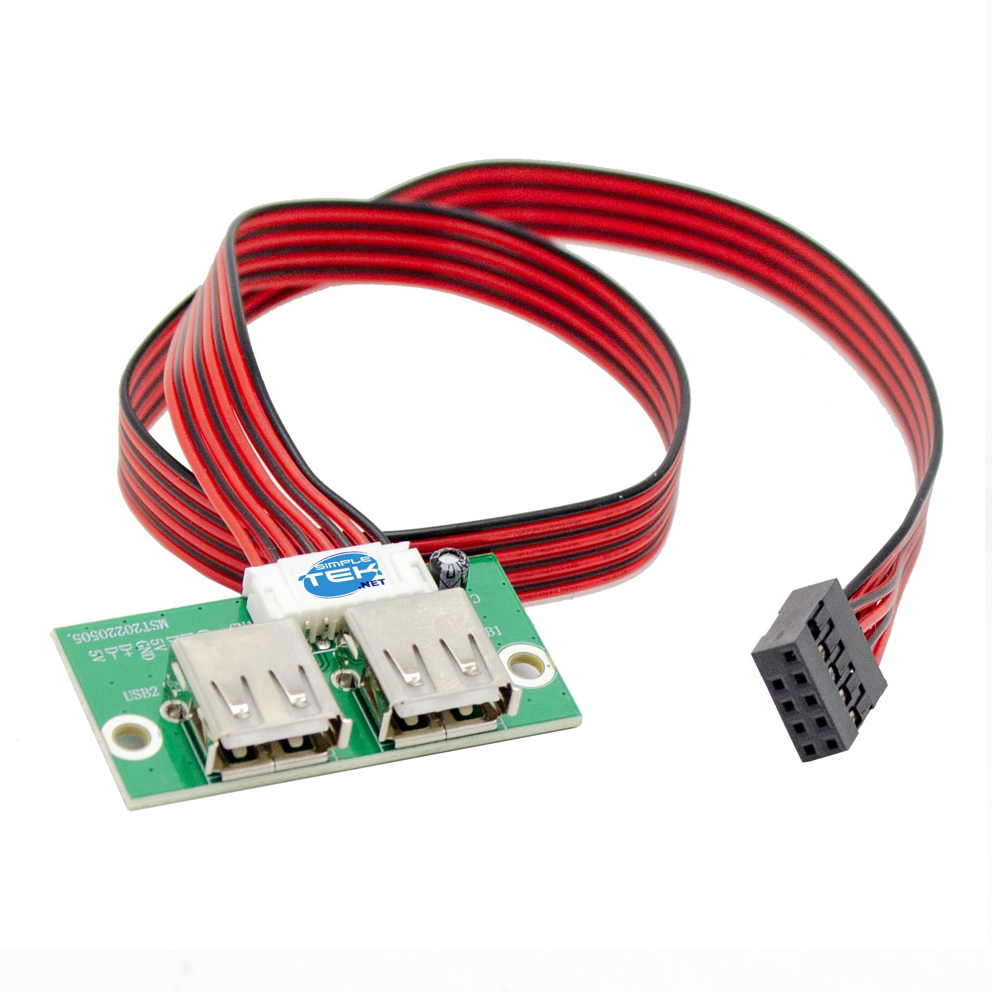 Panel lateral USB 2.0 para AIO Simpletek con cable de 9 pines de 45 cm 7