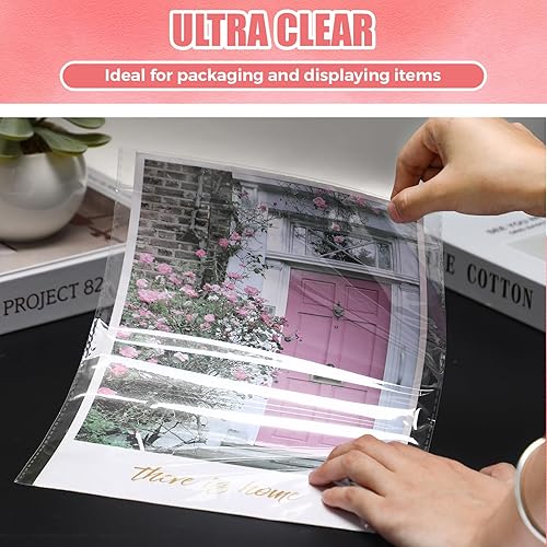 Miniatura 5 de 1500 bolsas de polietileno resellables transparentes de 8 x 10 pulgadas para obras de arte, impresiones artísticas, fotos, postales, carteles,