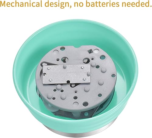 Miniatura 3 de LAOPAO - Temporizador de cocina, cuenta regresiva de cocina, no requiere batería, temporizador mecánico magnético, temporizador de gestión del tiempo