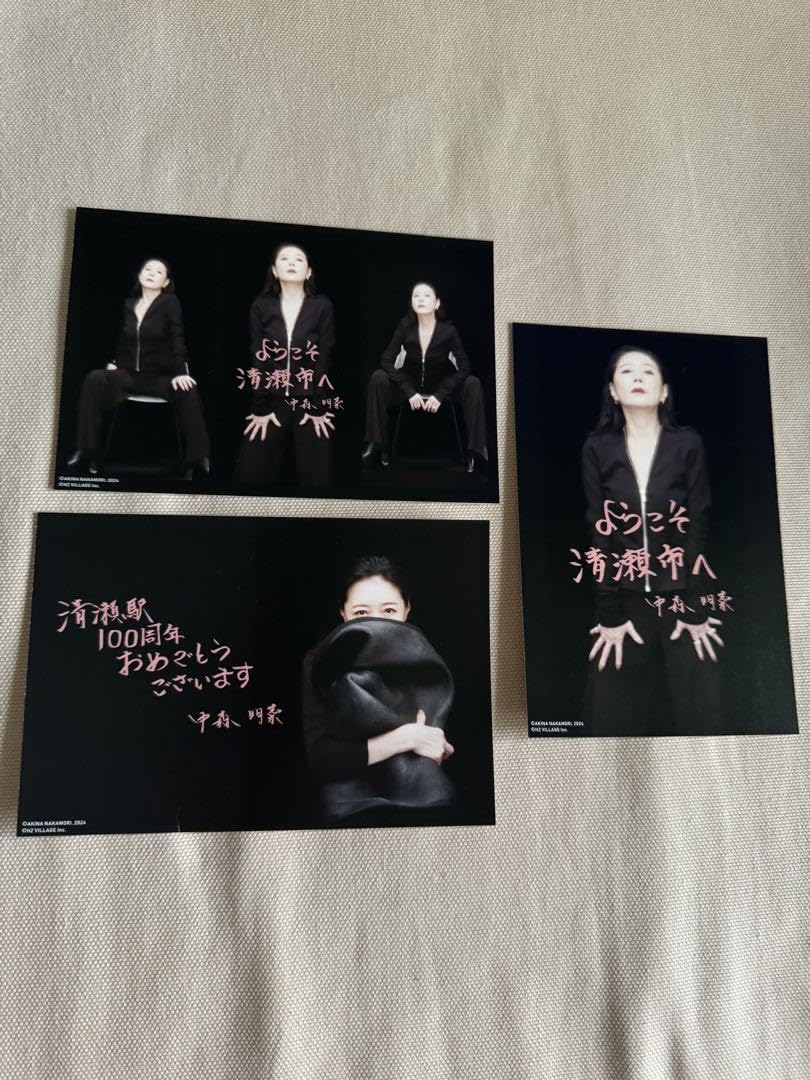 Amazon.co.jp: 中森明菜 ポストカード 三枚セット : 文房具・オフィス用品