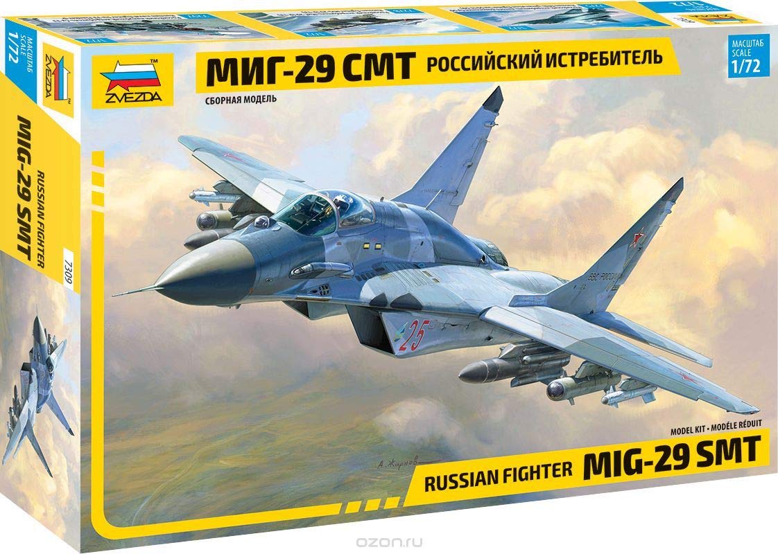 Amazon | ズベズダ 1/72 ロシア空軍 MiG-29 SMT プラモデル ZV7309