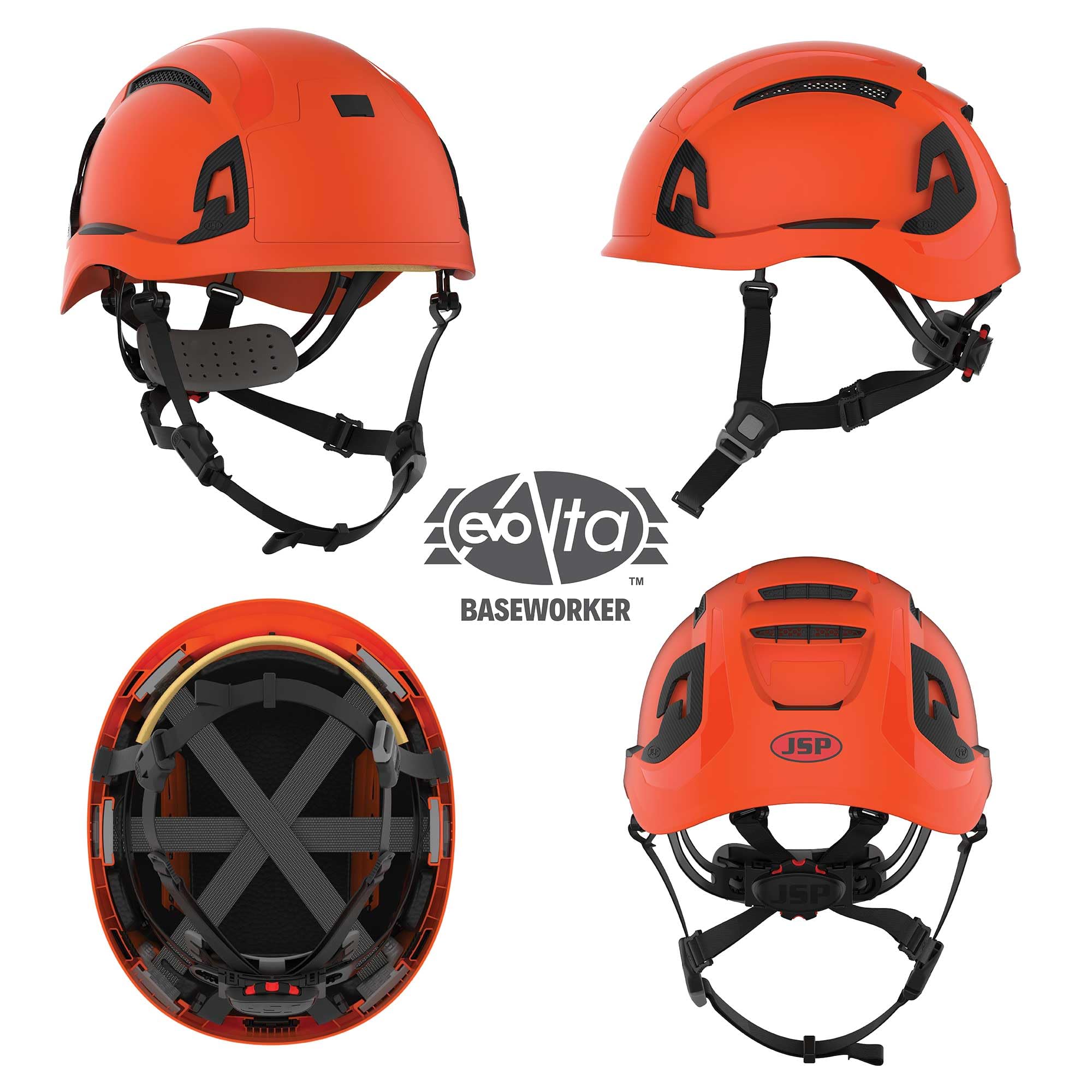 JSP Evo® Alta™ Baseworker™ Safety Helmet - Wheel Ratchet - Vented