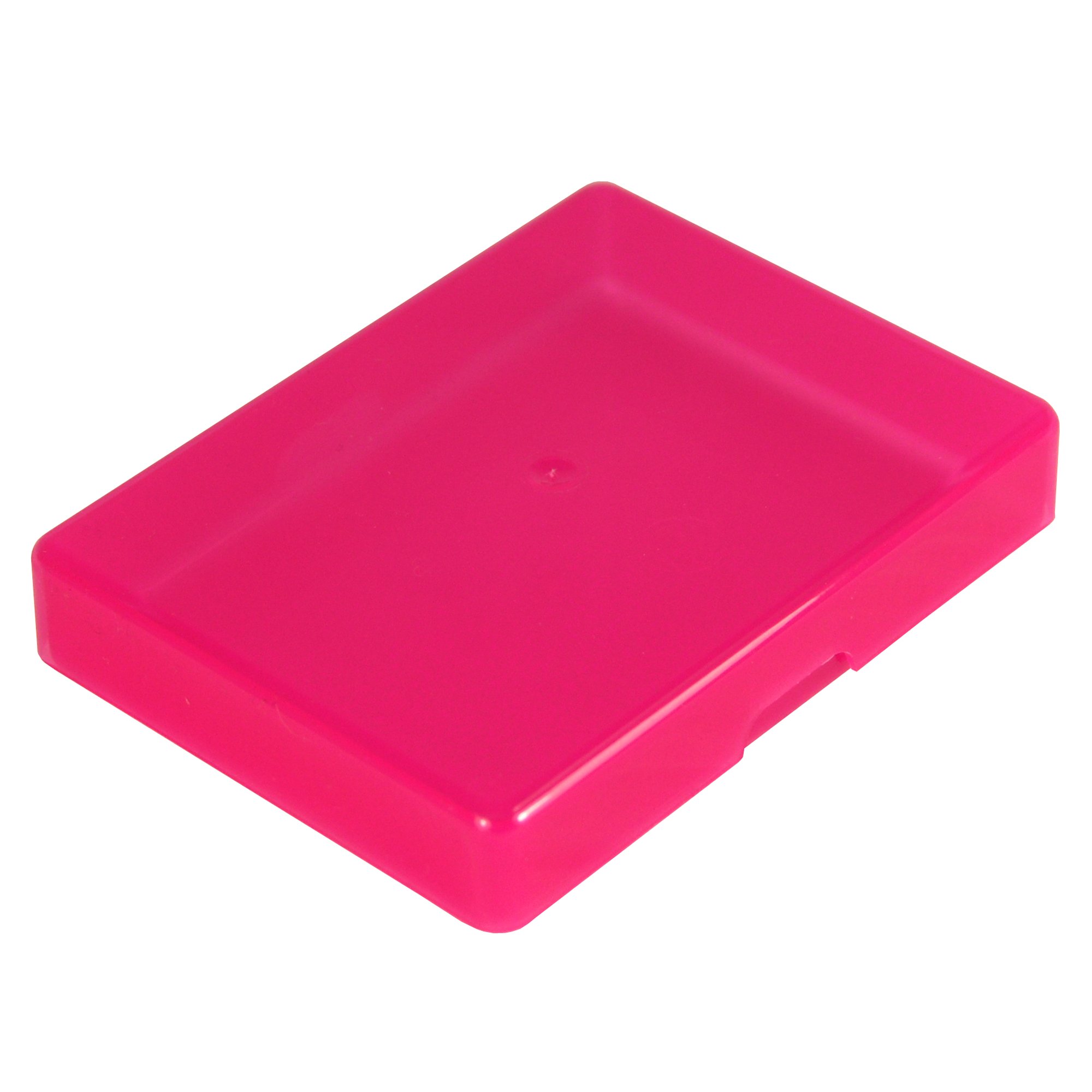 WestonBoxes Plastic Playing Card or Poker Card Storage Boxes 15mm Deep - Also Stores Magic the Gathering Cards (Pink, Pack of 50) โ image 1