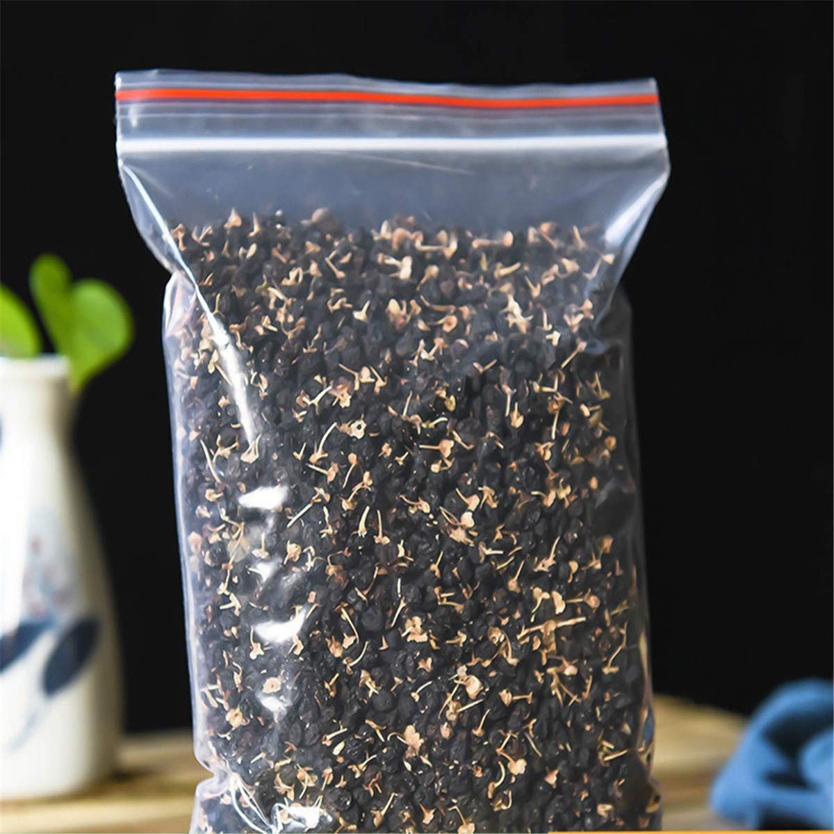 Chinesischer Kräutertee Schwarzer Lycium barbarum Neuer Dufttee Gesundheitswesen Blumentee Gesundes grünes Essen (500)