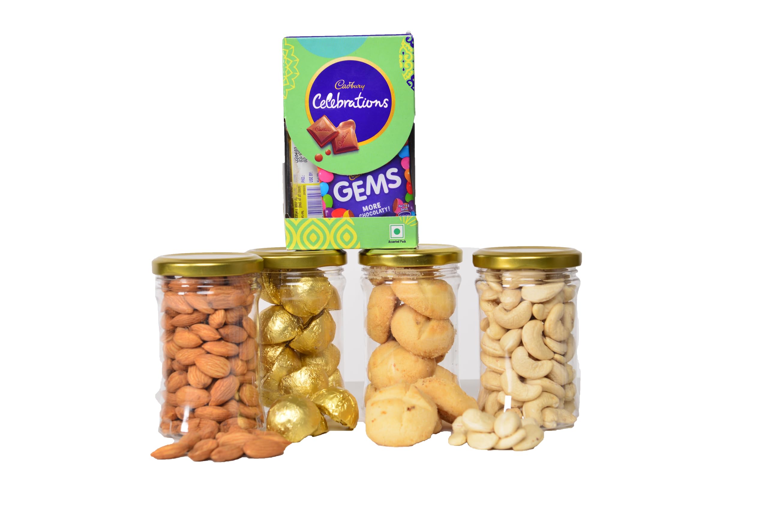 Giftrend Rakhi Gift For Brother And Bhabhi | Rakhi Gift Hamper With Chocolates And Dry Fruits | Celebrate Raksha Bandhan | Rakhi Combo 3