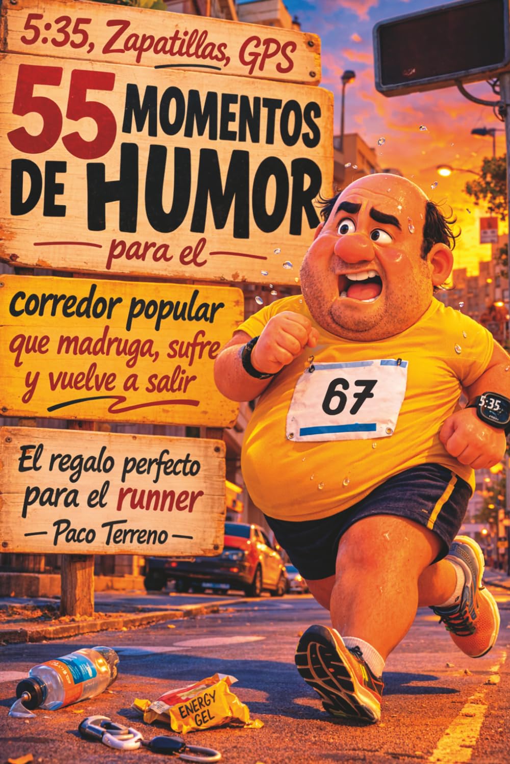 55 momentos de humor para el corredor popular - que madruga, sufre y .... vuelve a salir!: El regalo perfecto para el runner