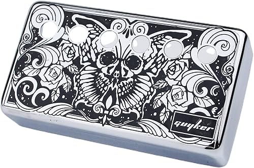 Miniatura 4 de Guyker Humbucker - Cubierta de pastilla (1.969 in2.047 in de distancia entre varas)  Puente de cuproníquel y pastillas para el cuello, piezas de