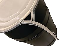Vista 6 de Eagle 55 Galones - Tambor de plástico con tapa, cierre de palanca de metal, 36.4"x22.5", tambor de paquete de laboratorio de cabeza abierta hecho