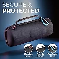 Vista 2 de HomEquip Funda rígida para altavoz portátil inalámbrico JBL Charge 5 / Charge 4 (funda solamente)