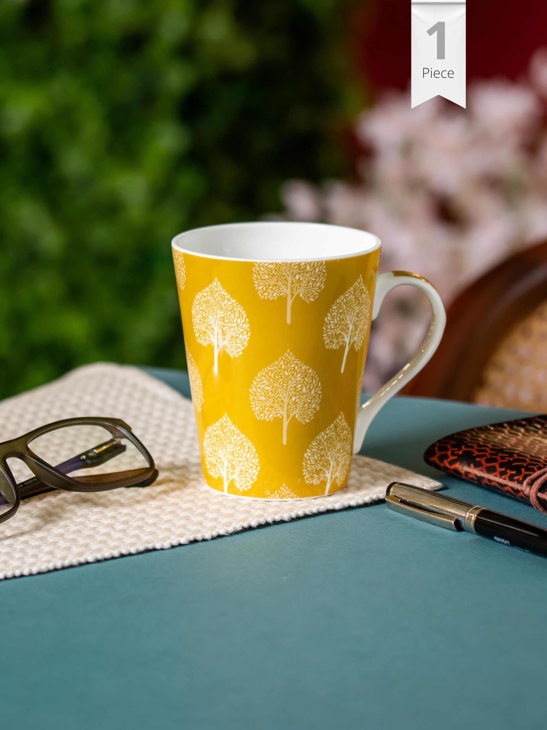 See full amazon price history chart for Clay Craft Fine Ceramic Printed Milk/Coffee Mug 1 Piece -340 ml (Yellow) Clay Craft Fine Ceramic Printed Milk/Coffee Mug 1 Piece -340 ml (Yellow) (B0D541RZBM) Amazon Price History, Amazon Price Tracker