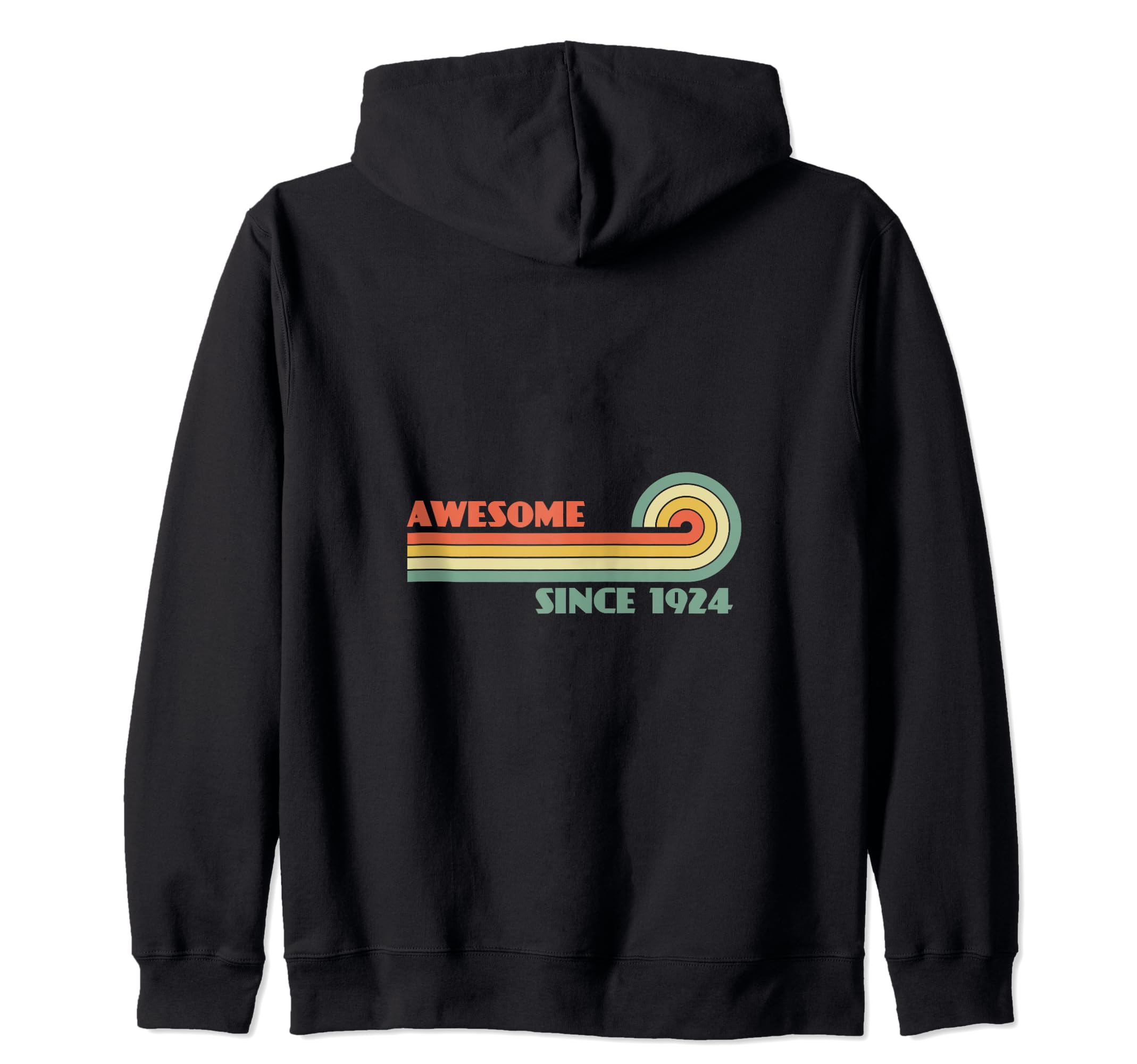 Amazon | Awesome Since 1924 ジップパーカー | オリジナルプリント 通販