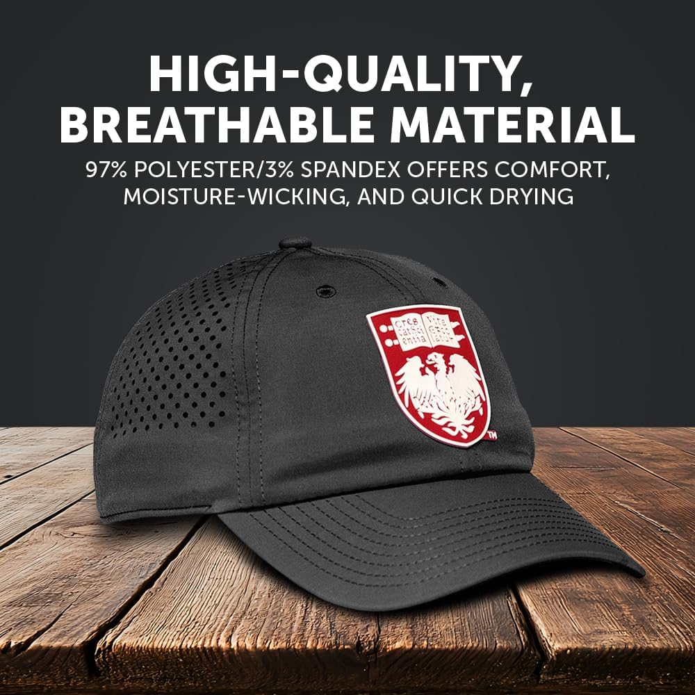 Desert Cactus UChicago Snapback Hat – Maroons BreezePro Performance Baseball Cap with Adjustable Strap College Fan Gear - Image 4