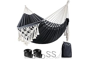 Anyoo Boho Hammock: Tranquil Escape in Bohemian Charm