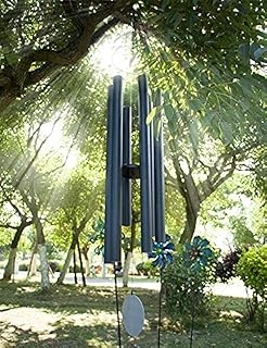 Afirst 66" Extra Large Wind Chimes, Deep Tone Wind Chimes Outdoor with 6 Metal Tubes, Memorial Wind Chime for Patio Balcony Garden Home Decor