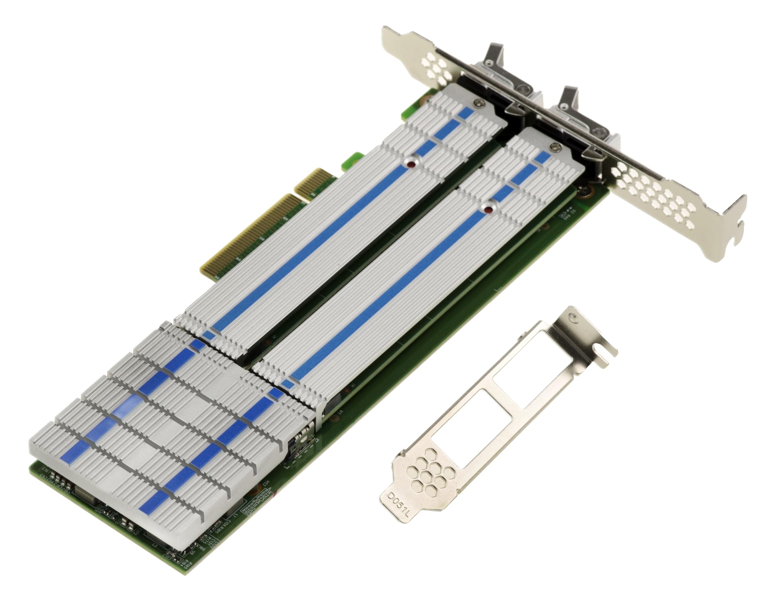 KALEA-INFORMATIQUE Carte PCIe x8 Raid 2 SSD M.2 Hot Swap double SSD NVMe RAID