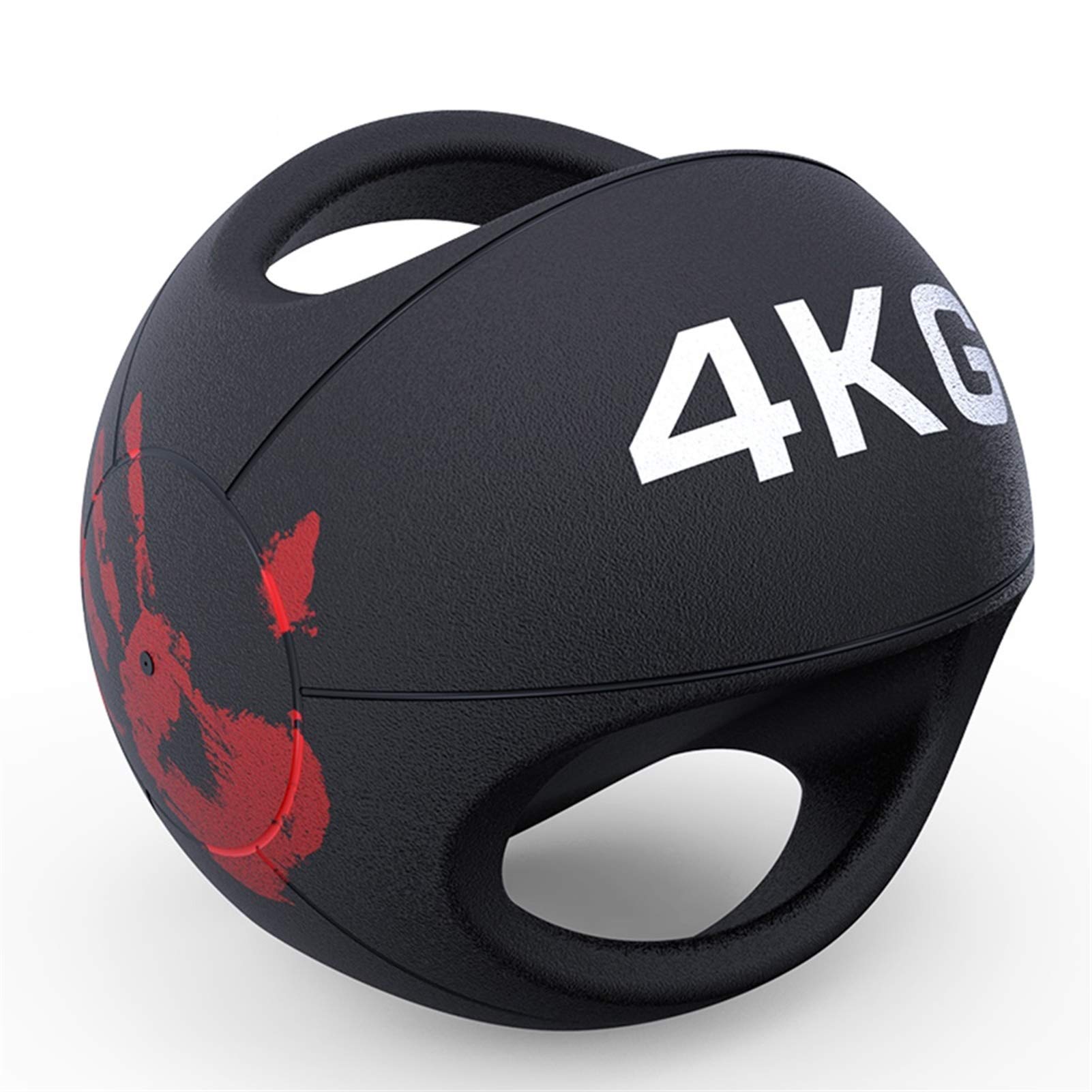 Pelota Medicinal Balón Medicinal para Ejercicios, Balón De Goma De Doble Asa, Balón Hinchable De Entrenamiento De Fuerza para Gimnasio En Casa, 3kg, 4kg, 5kg, 6kg, 7kg, 8kg, 9kg, 10kg, 12kg