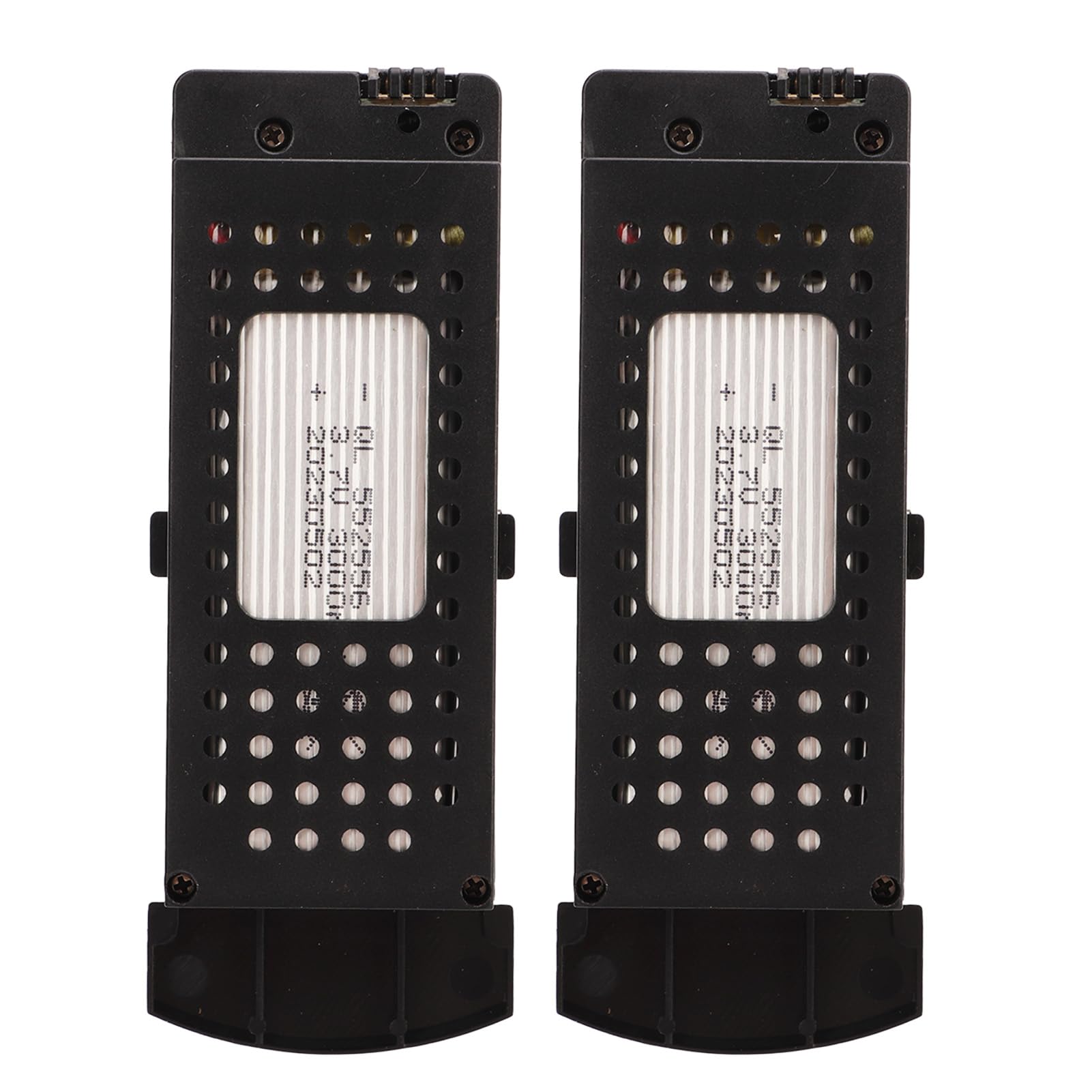 KIMISS Bateria do drona 3.7V 3000mAh, 2 sztuki, ładowanie z ochroną, przenośna, z kablem 3w1 for S6 G6