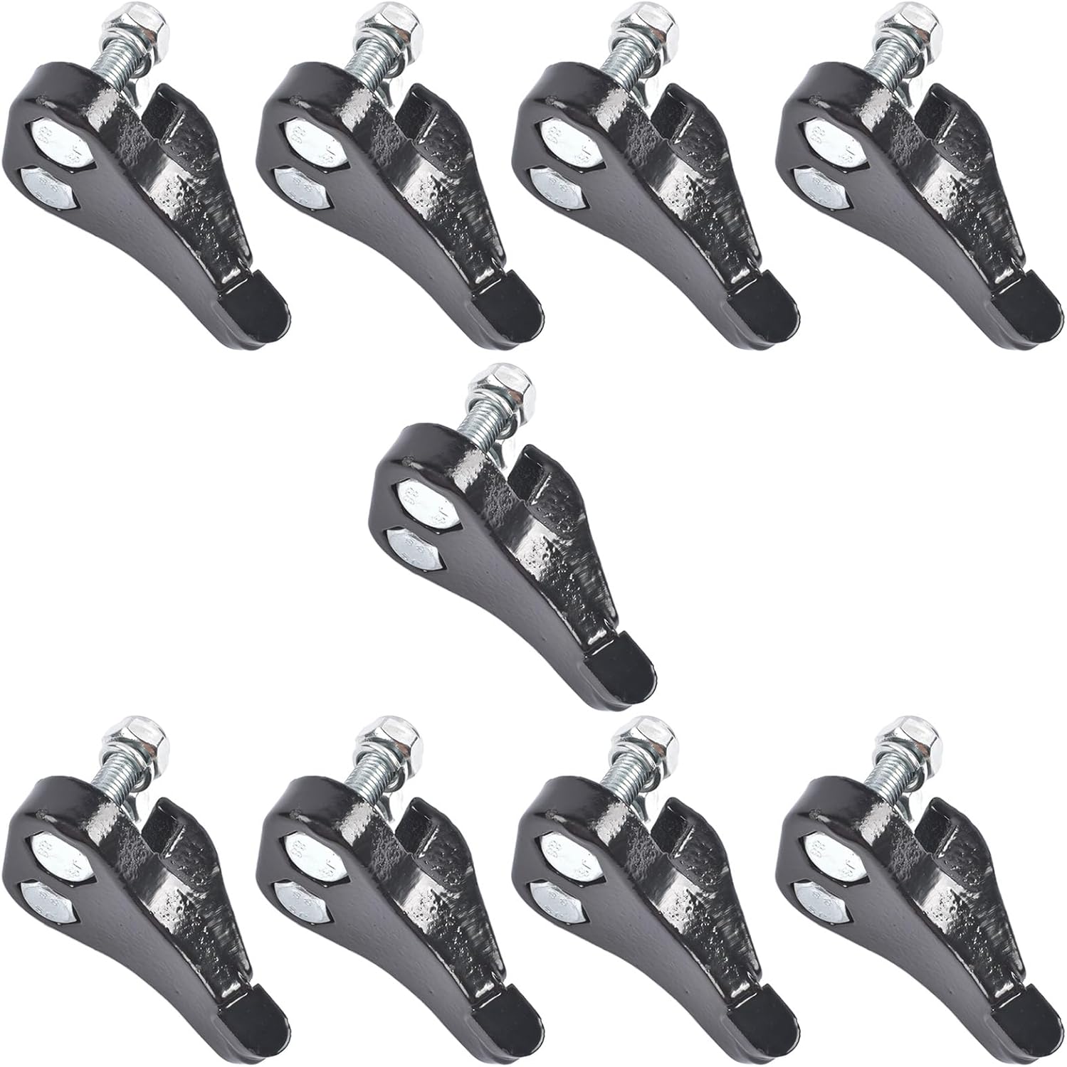 Set of 9 Carbide High Speed Cutting Teeth OPG777 PK0803 Replacement for DK2 Stump Grinder OPG777 and Power King Stump Grinder PK0803