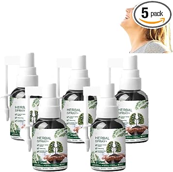 lung cleanse spray,respinature herbal spray,herbal lung spray,Herbal Spray Cleansing,30ml respinature herbal lung cleanse mist,powerful lung support 5PCS