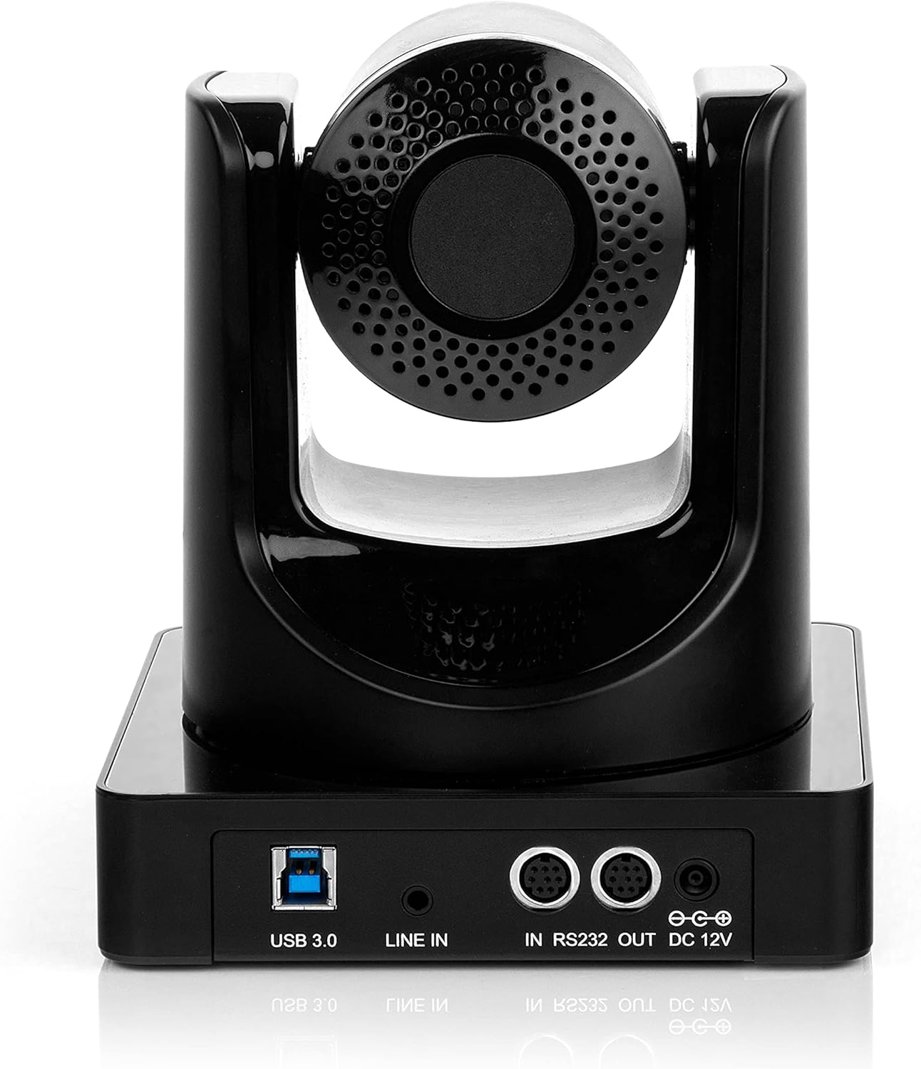 ClearOne Unite 150 Professional-Grade HD USB PTZ Camera 1080p30 Video, 12x Optical Zoom, and Wide-Angle Video Capture with Advanced Noise Reduction.