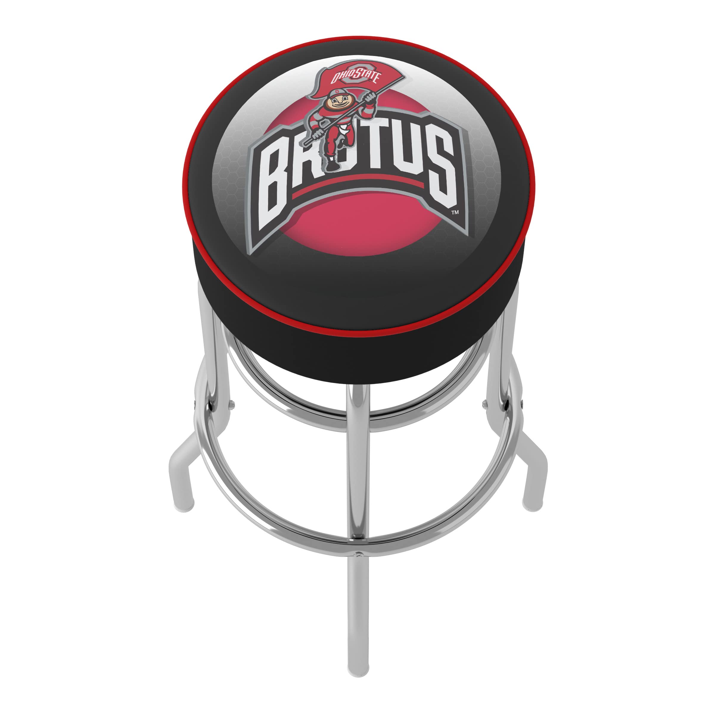Buckeyes Osu Barstool Ohio State Brutus Bar Stool Swivel Game Room