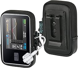 Beautyflier Insulin Pump Case for Tandem T:Slim X2, Insulin Pump Holder Compatible with T:Slim/T:Slim G4, Insulin Pump Storage Bag with Belt Clip, Not Easy Fall & Break Pump Accessories (Case Only)