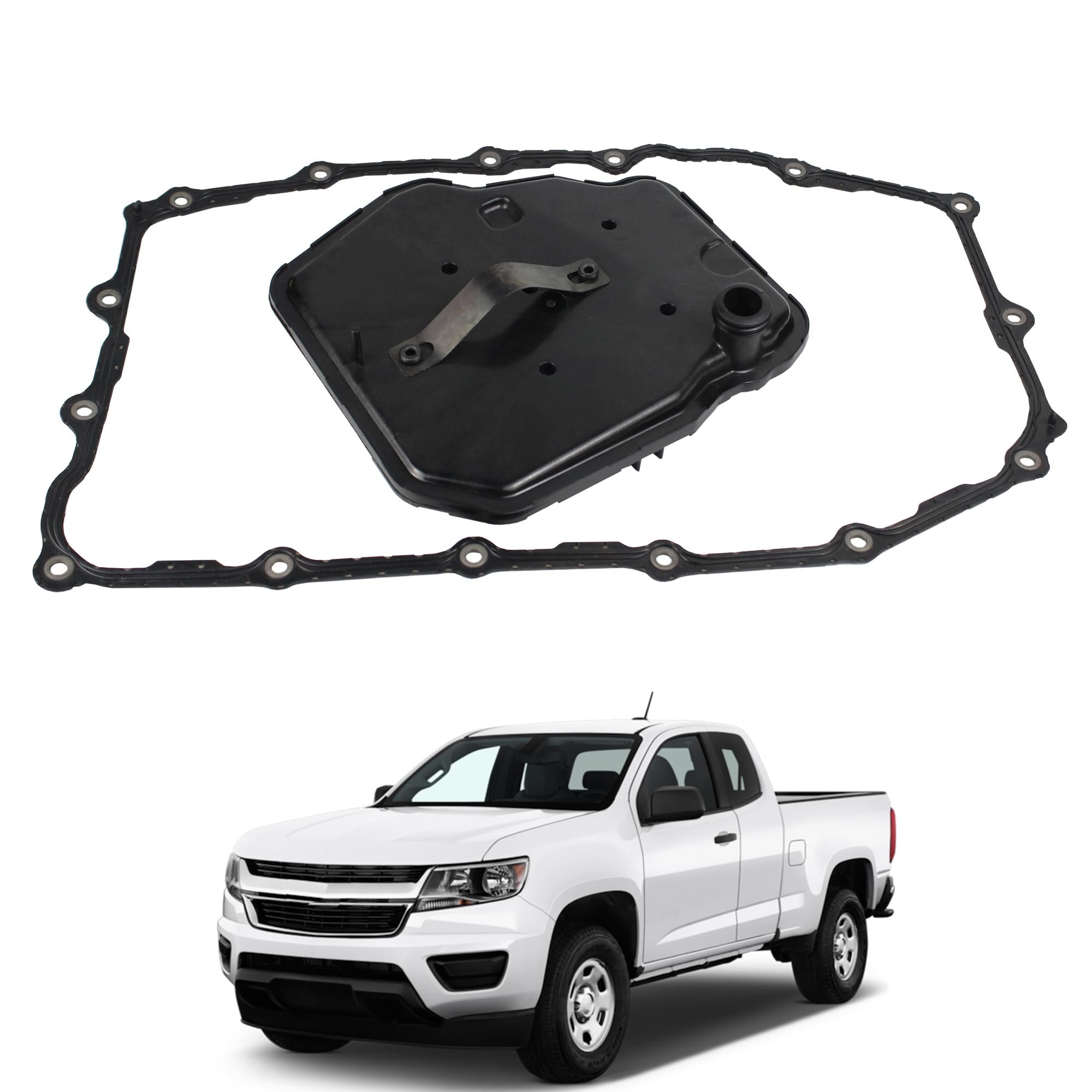 Photo 1 of Missing piece see photos• 8L45 8L90 Automatic Transmission Filter Kit Compatible with 2015-2023 Chevrolet Camaro Colorado Corvette Express Silverado 1500 Cadillac ATS CT4 CT6 CTS ESCALADE GMC Sierra Replaces# TF922