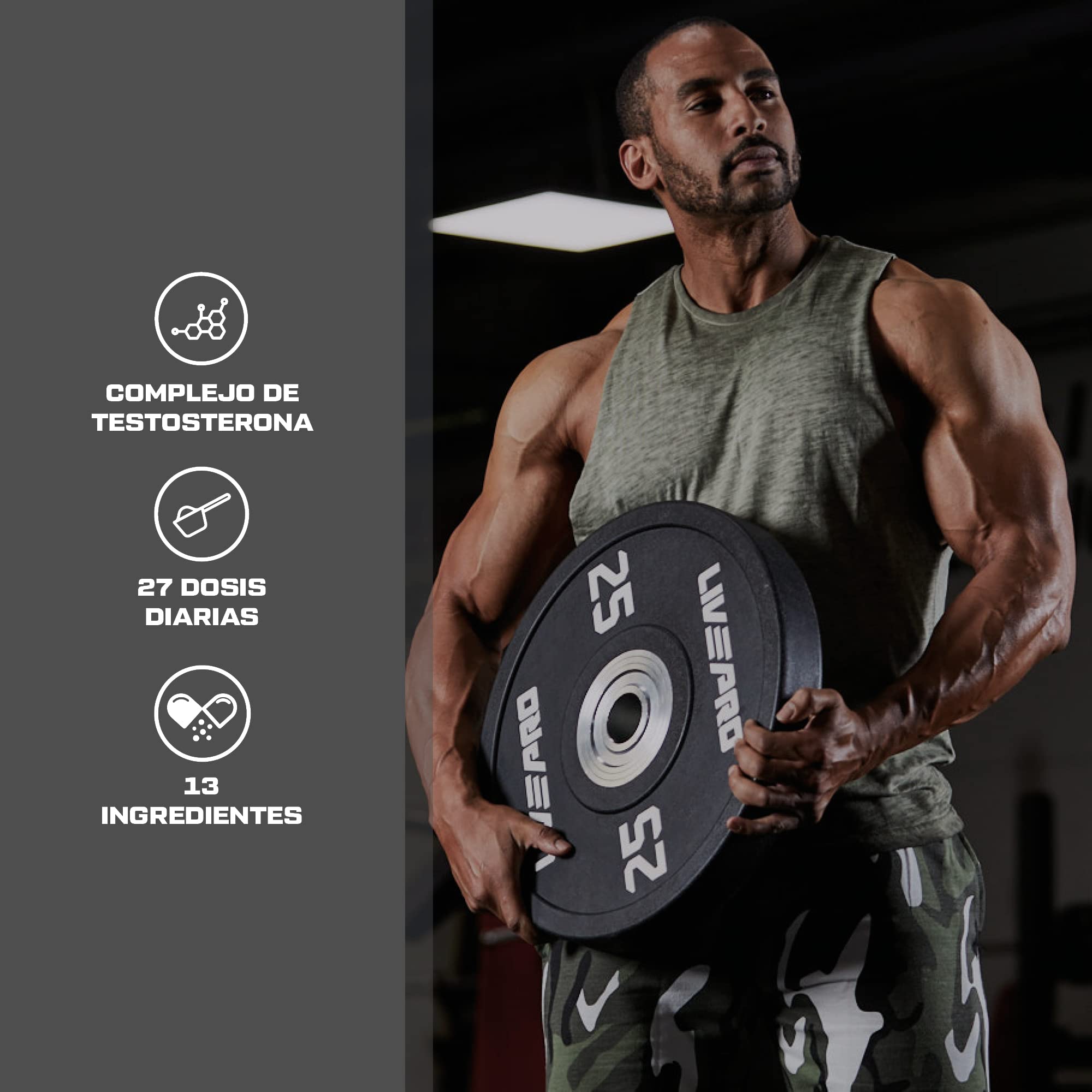 Scitec Nutrition Macatron, testosterona Hardcore, apoyo a la optimización de estrógenos Maca, testofen®, daa testosterone complex, 108 cápsulas