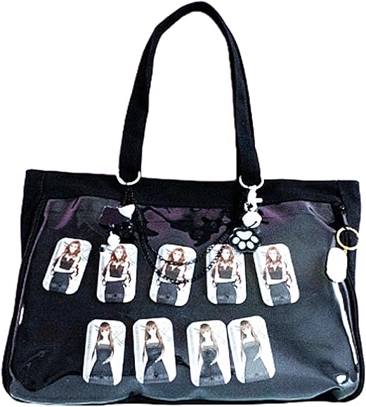 Amazon.co.jp: BOSSAM 痛バッグ 痛バ 10色 クリア 推し活 推し事 軽量  