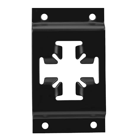 X-Track Single Piece 4 Pk - Matte Black