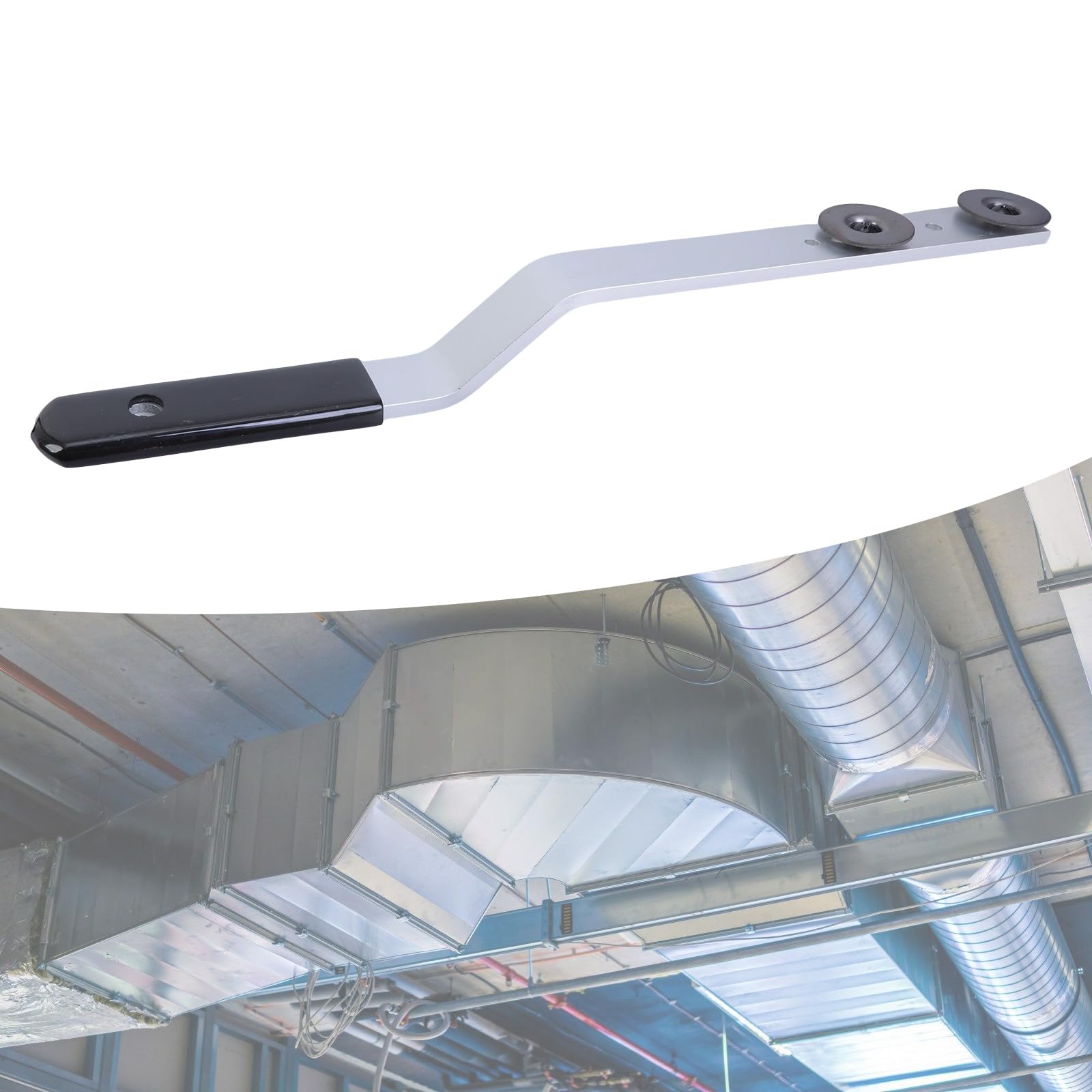 Narzędzie do rozciągania kanałów 40 cm, metalowe akcesoria do wydajnej instalacji i obsługi kanałów, idealne dla profesjonalistów HVAC i entuzjastów majsterkowania