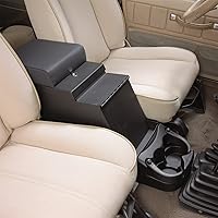 Vista 3 de Caja de seguridad Smittybilt para piso de auto, Denim Black