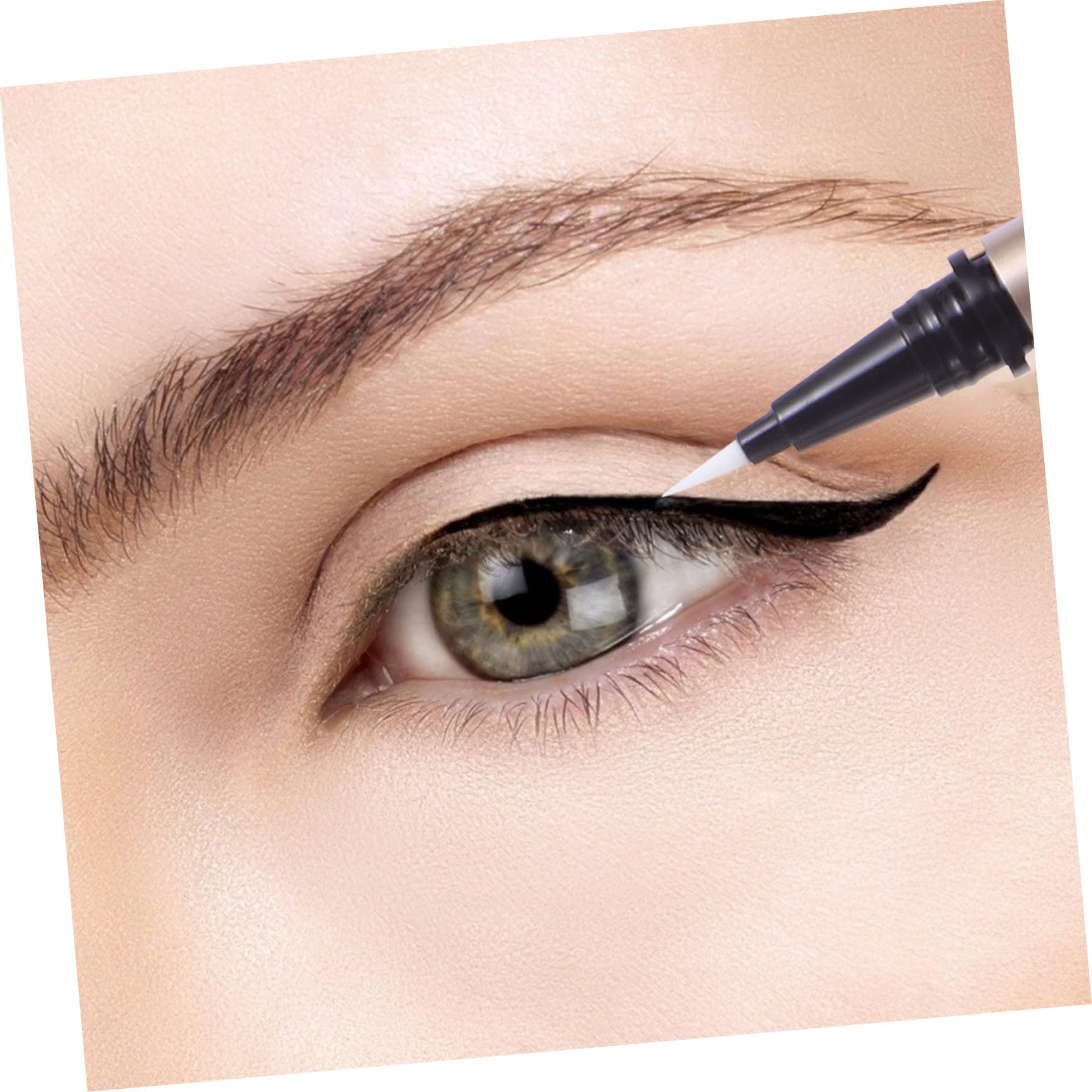 Tubo Eyeliner Ricaricabile 1ml in Plastica Oro, 5 Pezzi | Formato Compatto da 1ml, Confezione da Cinque, Adatto a Grossisti Cosmetici e Mercati, Portatile