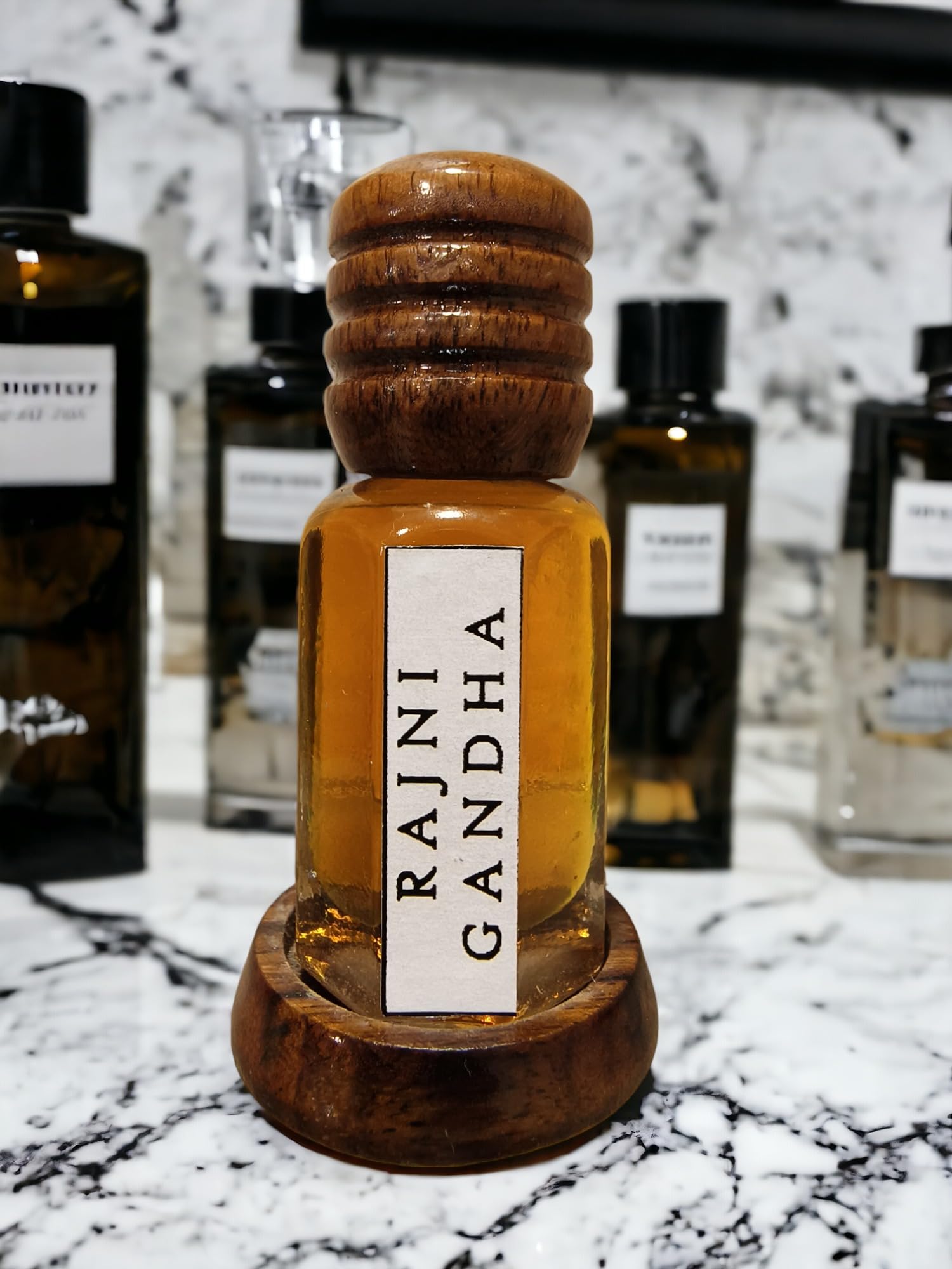 Divine Essence: Premium Rajnigandha Attar - Authentic Floral Fragrance with a Mesmerizing Twist Unisex Fragrance for women and men Perfume Oil Scent Spray Long Lasting Size Volume: 12ML