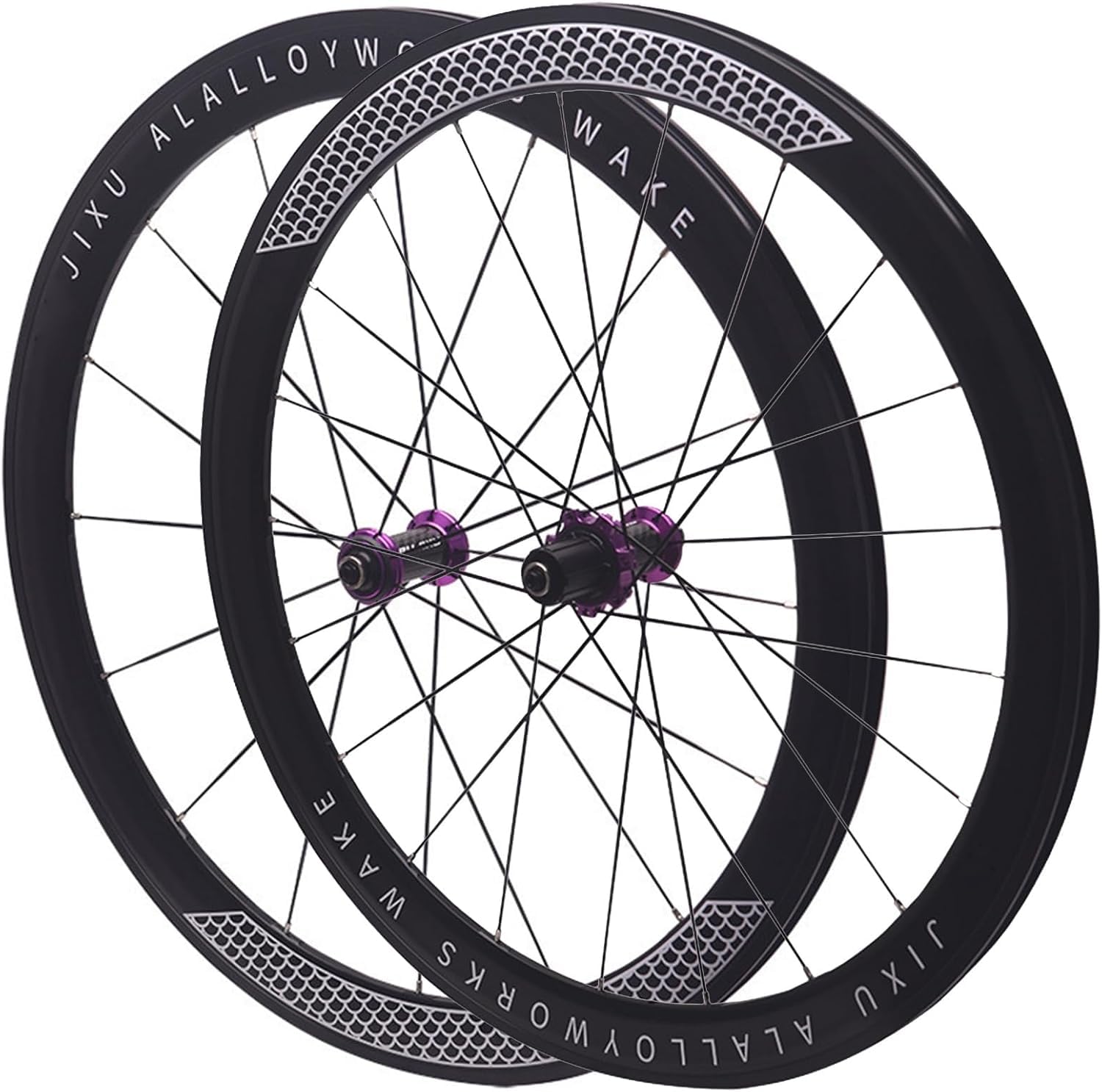 Ruedas de Carbono para Bicicleta Carretera 700C 30/40/50mm 7-12V