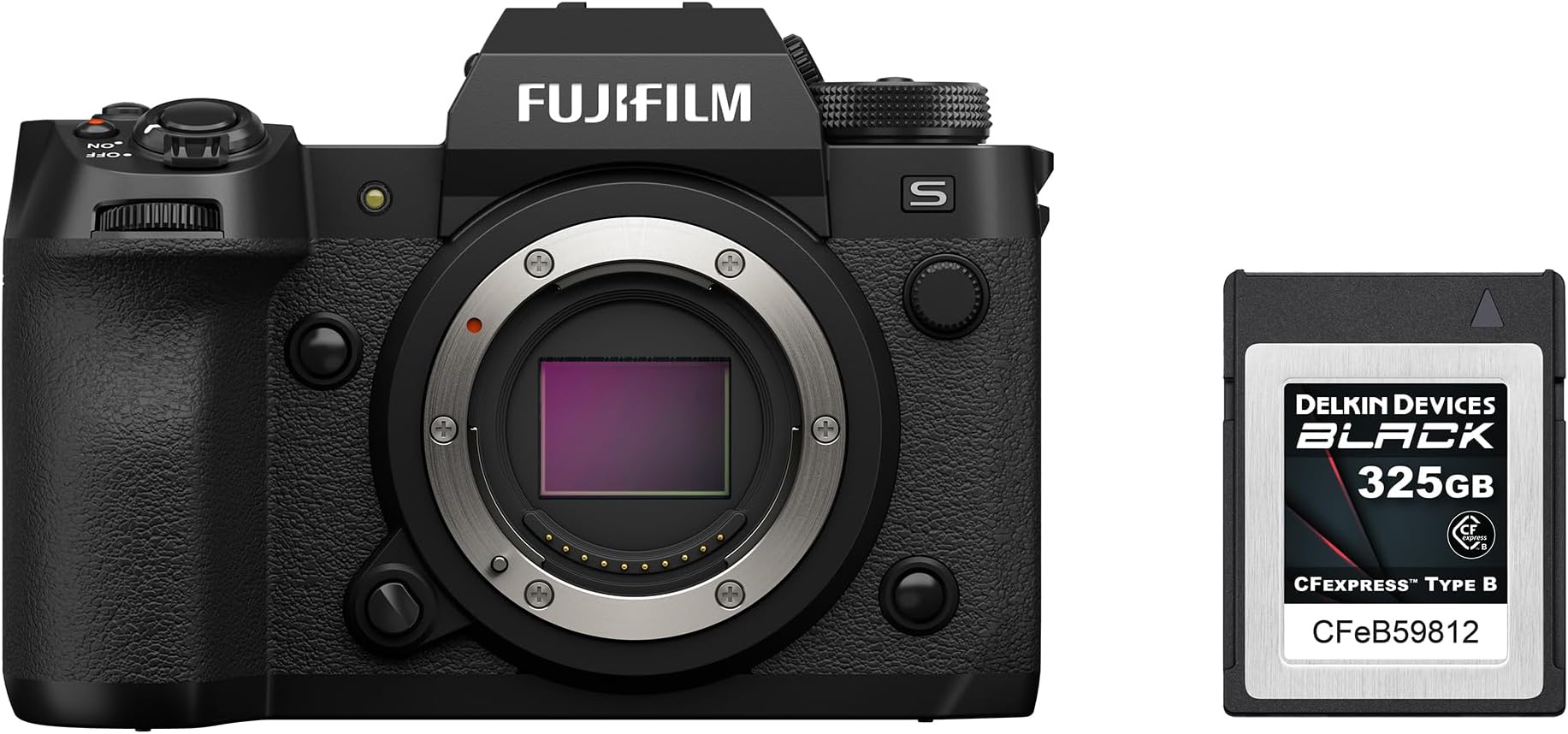 Fujifilm X-H2S Mirrorless Digital Camera W/ 325GB CF EXPRESS BUNDLE