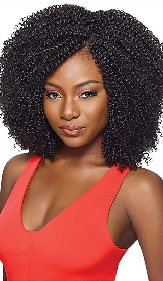 Outre Synthetic Hair Crochet Braids X-Pression Braid 4C-Coily Loop (4-PACK, 2) : 4-PACK, 2